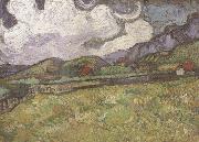 Vincent Van Gogh Wheat Field behind Saint-Paul Hospital (nn04) Germany oil painting artist